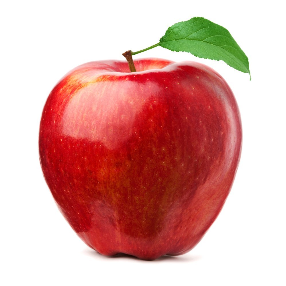 Organic red apple (1 ct)