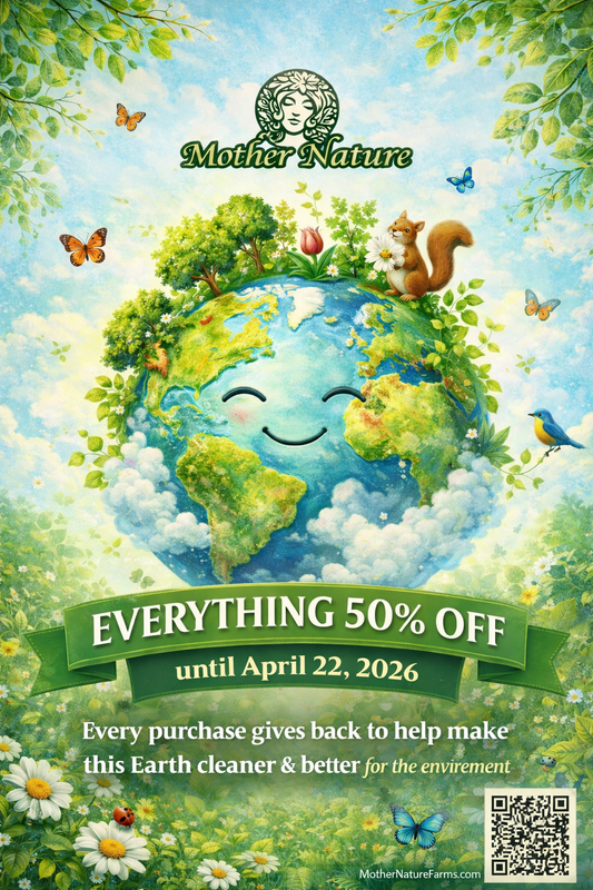 HAPPY EARTH DAY! 50% OFF EVERYTHING – Ends April 22, 2026 at 11:59 PM PT