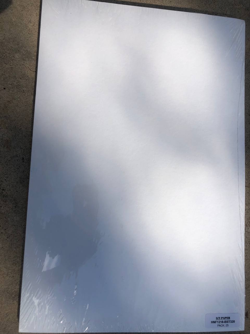 100% Hemp Cardstock - 12 x 18 Gmund Hanf Best 118lb Cover, 25 Pack