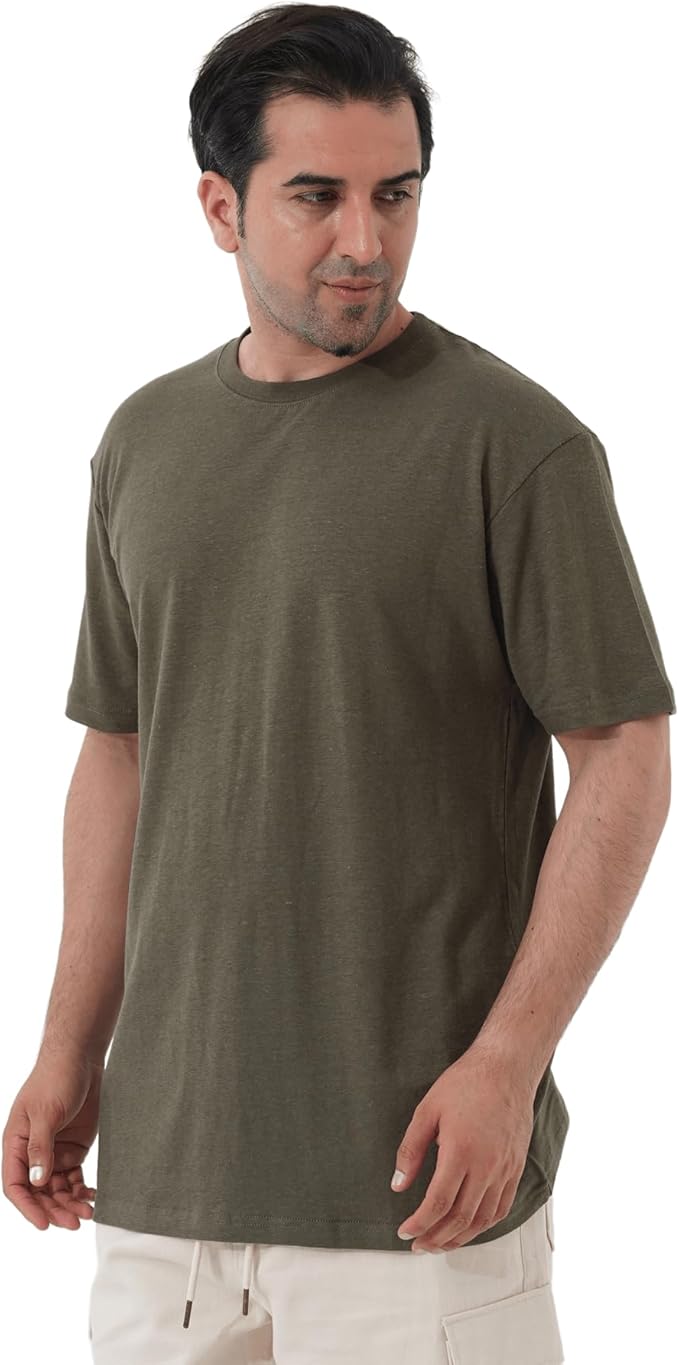 Hemp T-Shirt Men, Organic Hemp Tee Shirts Mens, Hemp T-Shirts