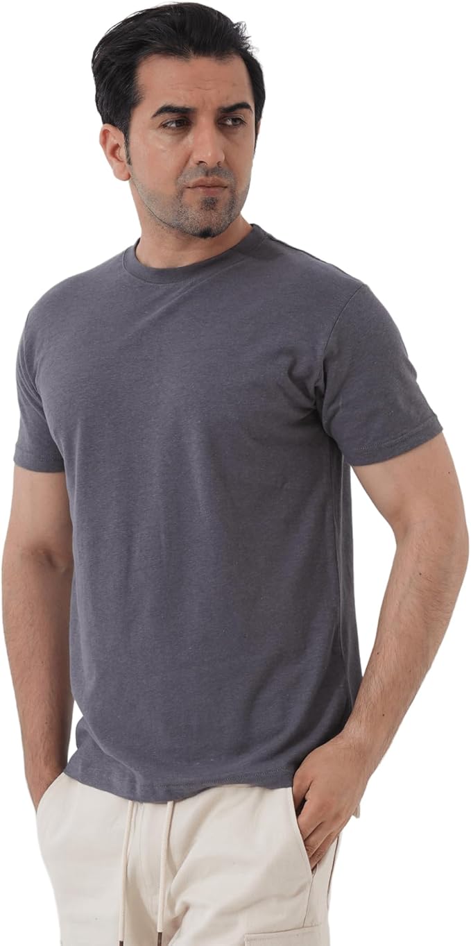 Hemp T-Shirt Men, Organic Hemp Tee Shirts Mens, Hemp T-Shirts