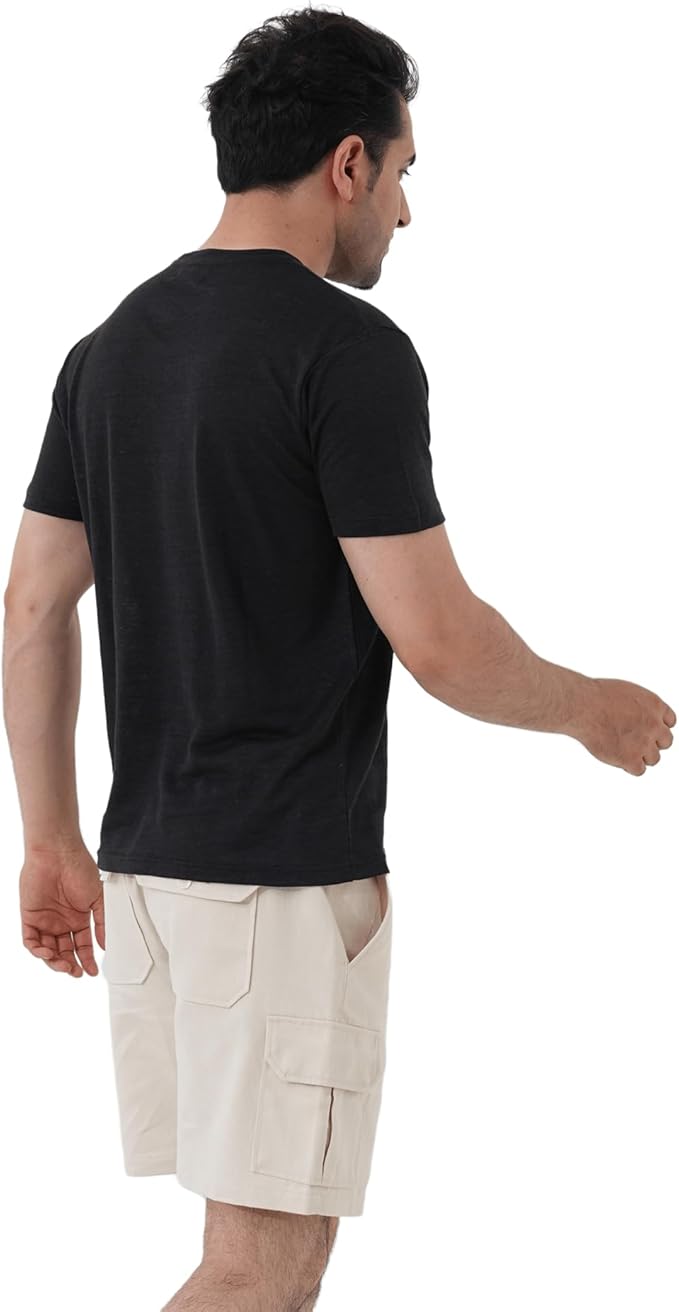 Hemp T-Shirt Men, Organic Hemp Tee Shirts Mens, Hemp T-Shirts