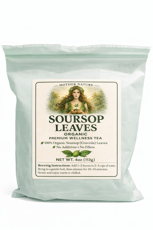 Organic soursop leaves | 1 ounce bag | All natural and pesticide free